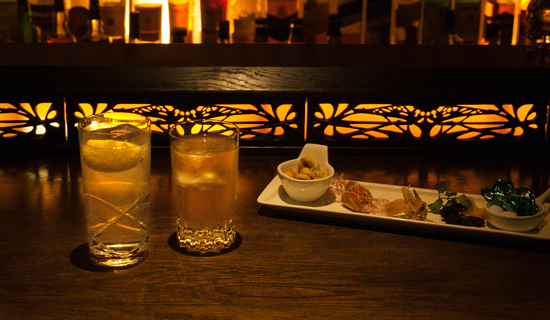 バー ポルトミーナ　ハイボールとチャーム